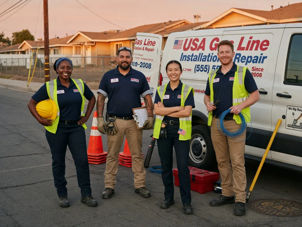 Gas Line Installation company in Mayville, ND